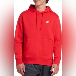 Men’s red Nike sweatshirt size large. In great condition.